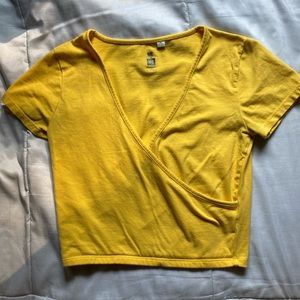 Yellow Surplice T shirt